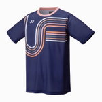 Yonex Sport-Tshirt Practice Print 16747 (100% Polyester) 2025 Blueberry blau Herren